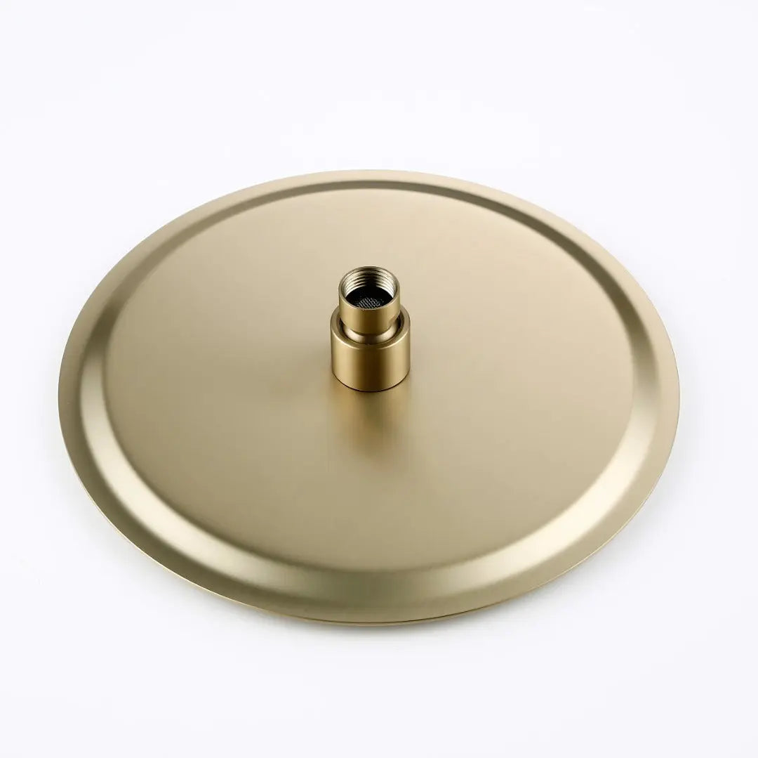 Composition mitigeur de douche thermostatique encastré or brossé - Cullinan Afinaure