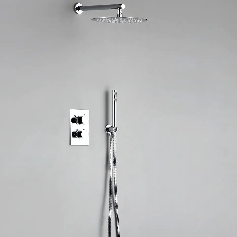 Colonne de douche encastréechrome - Livo Afinaure