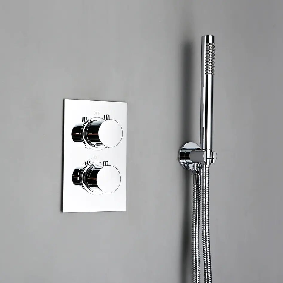Colonne de douche encastréechrome - Livo Afinaure