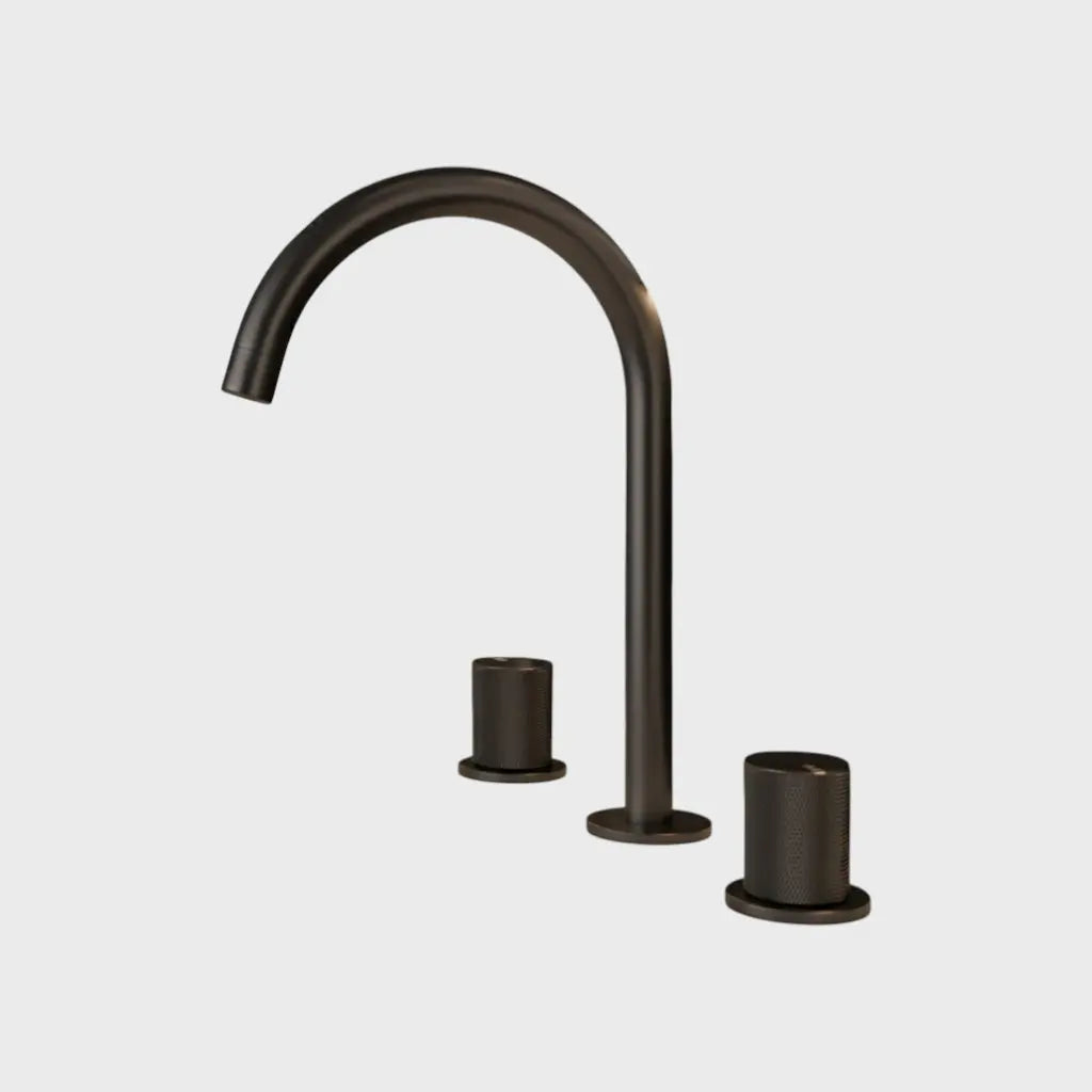 Robinet mélangeur lavabo sur plan anthracite - Oko Afinaure