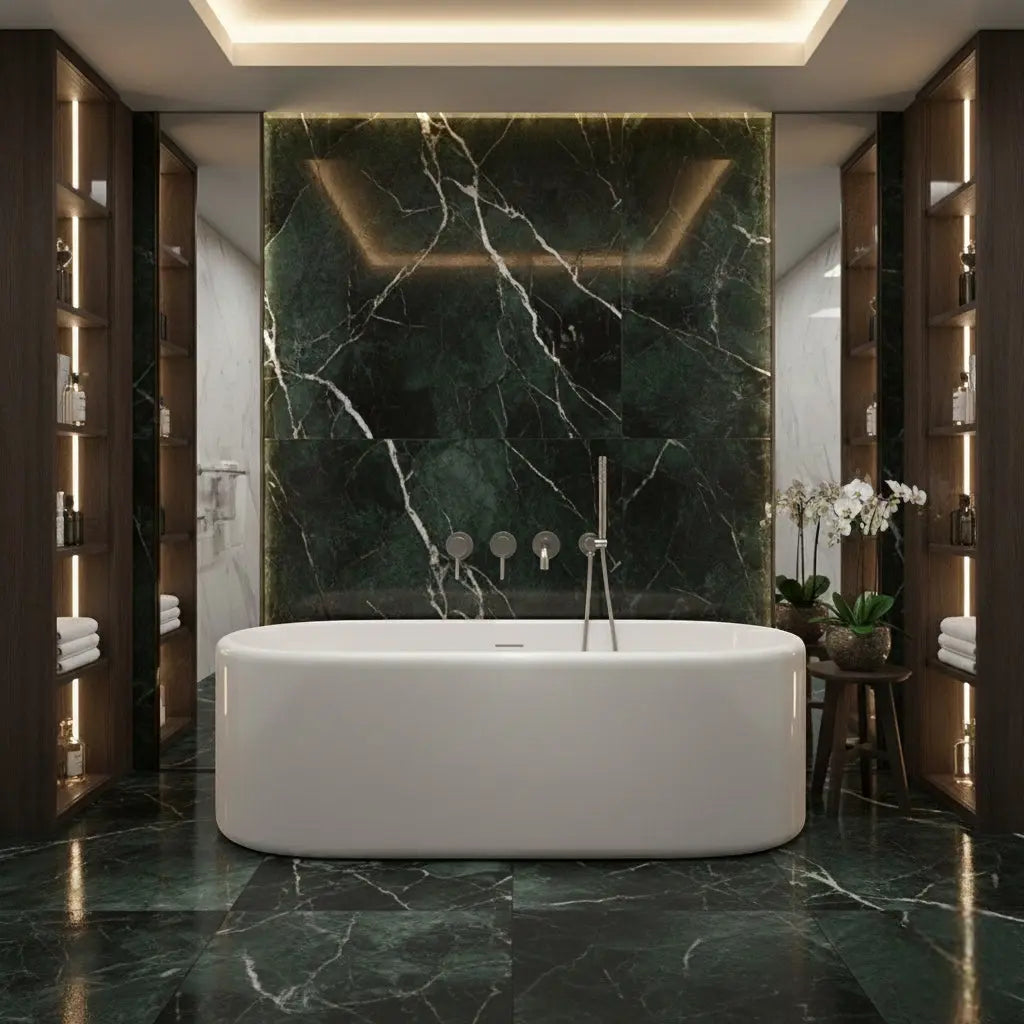 Pack mitigeur de bain à encastrer chrome - Biblos Afinaure