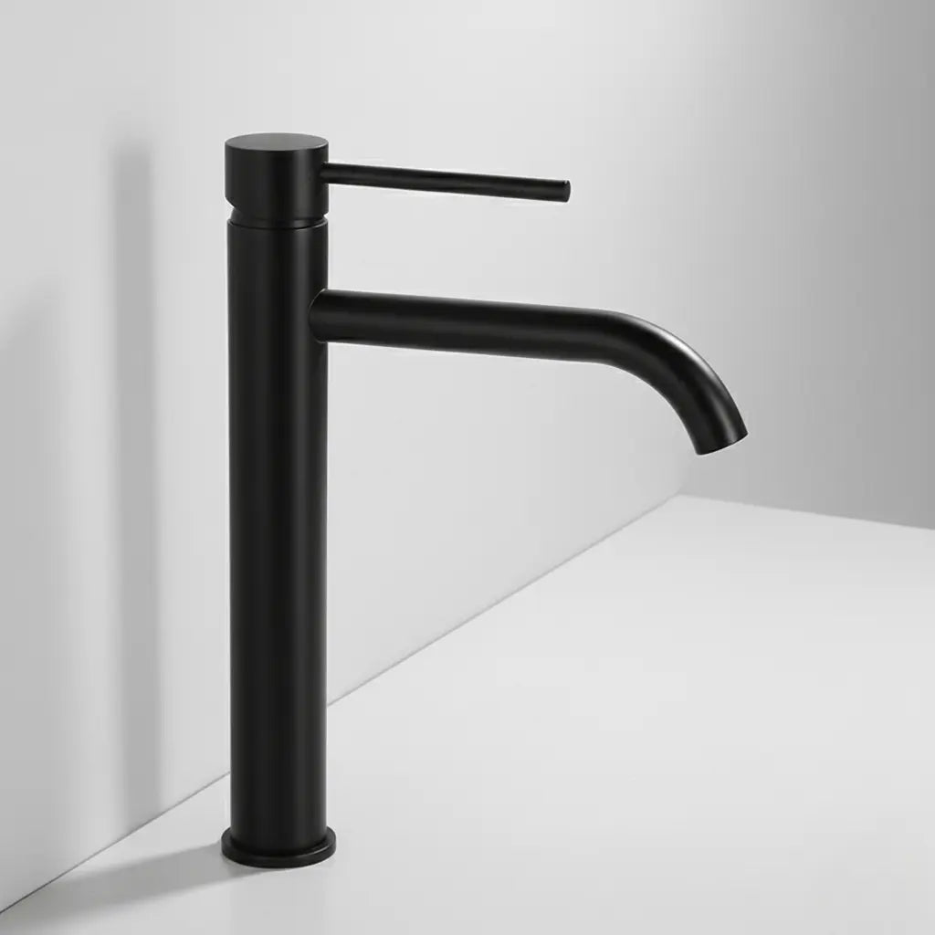 Robinet mitigeur lavabo noir - Macakizi Afinaure