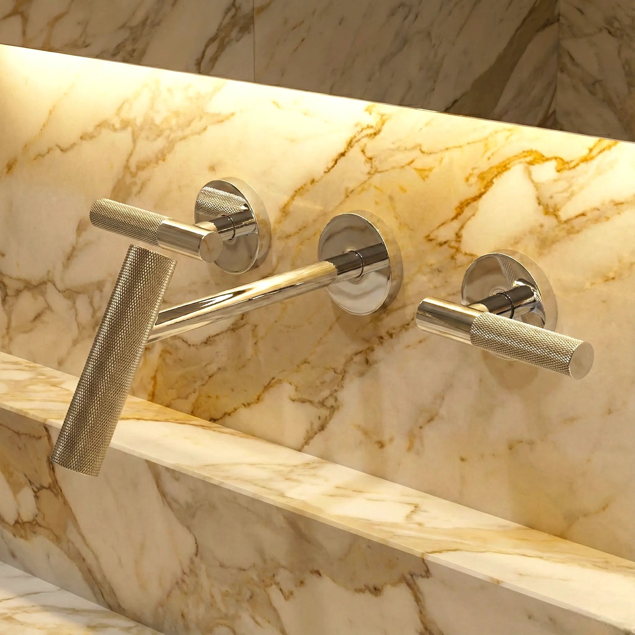 Mitigeur lavabo encastré chrome - Dmaris Afinaure