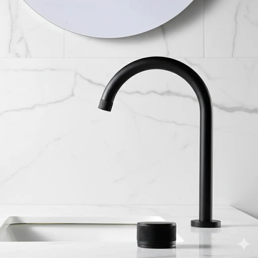 Mitigeur salle de bain moleté – Elvo Afinaure
