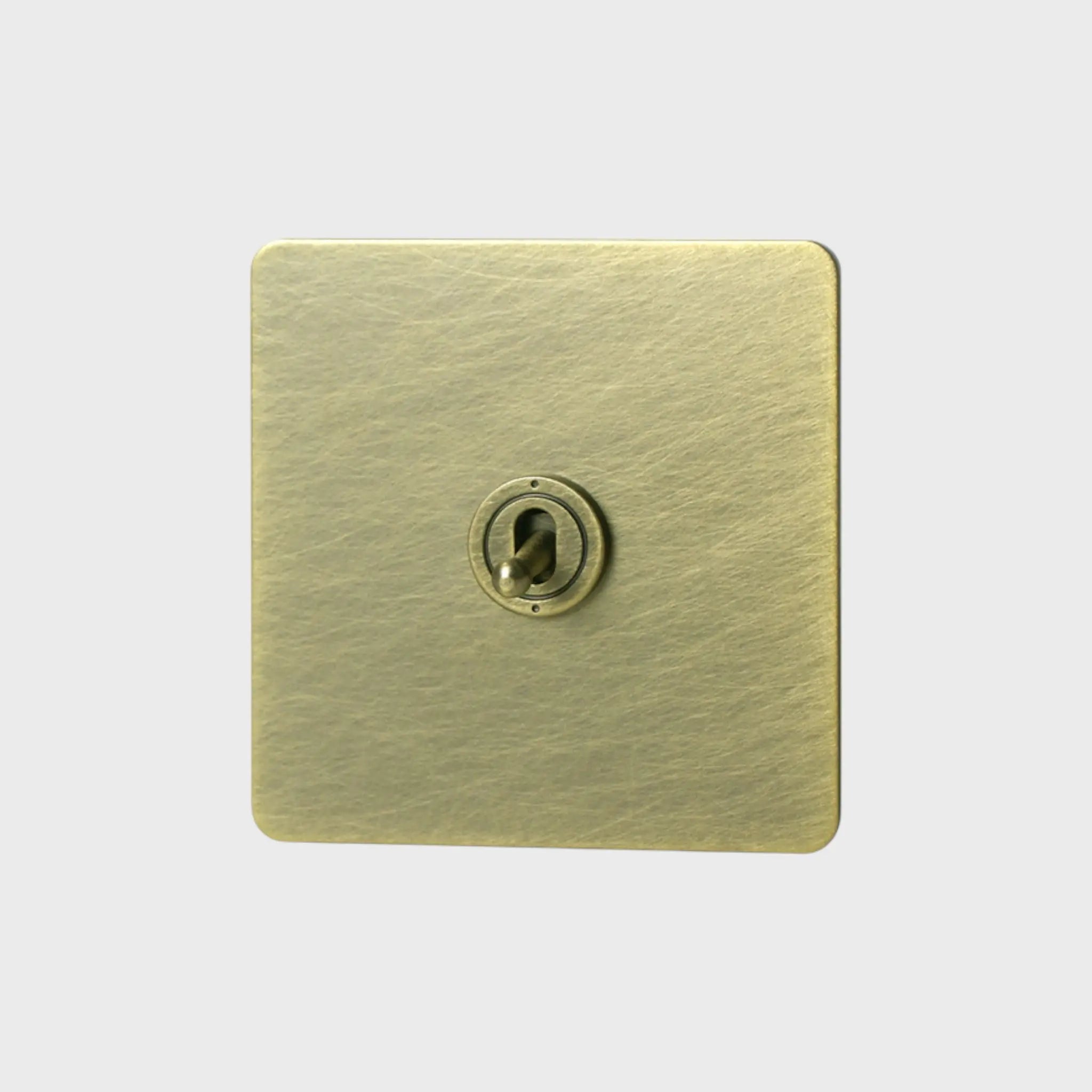 Interrupteur va-et-vient simple Bronze vieilli – DUNAND Afinaure
