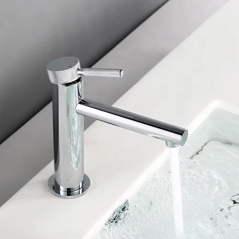Mitigeur de salle de bain chromé - Duja Afinaure