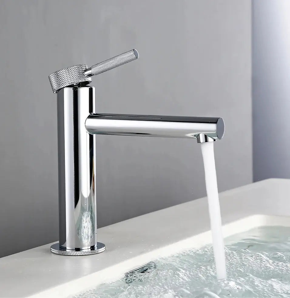 Mitigeur de salle de bain chromé - Duja Afinaure