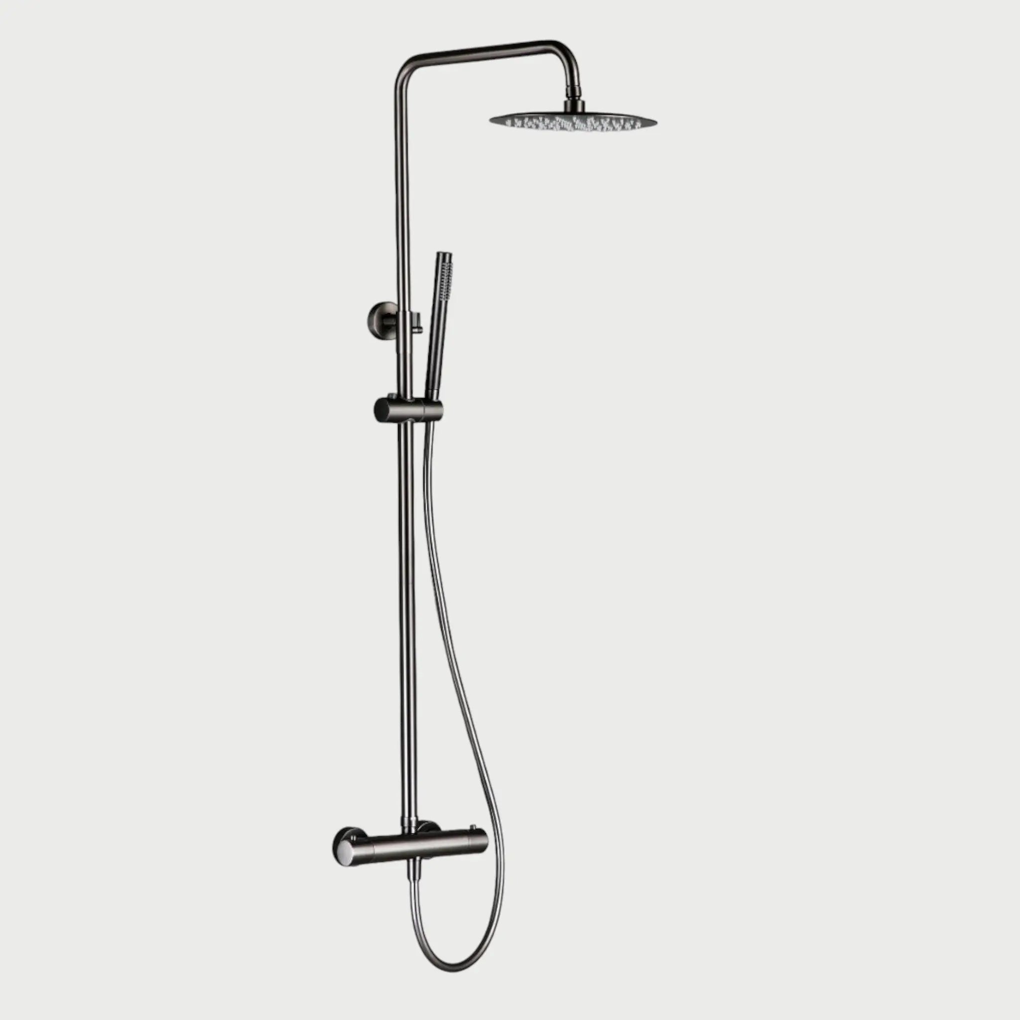 Colonne de douche thermostatique Anthracite - Ornos Afinaure