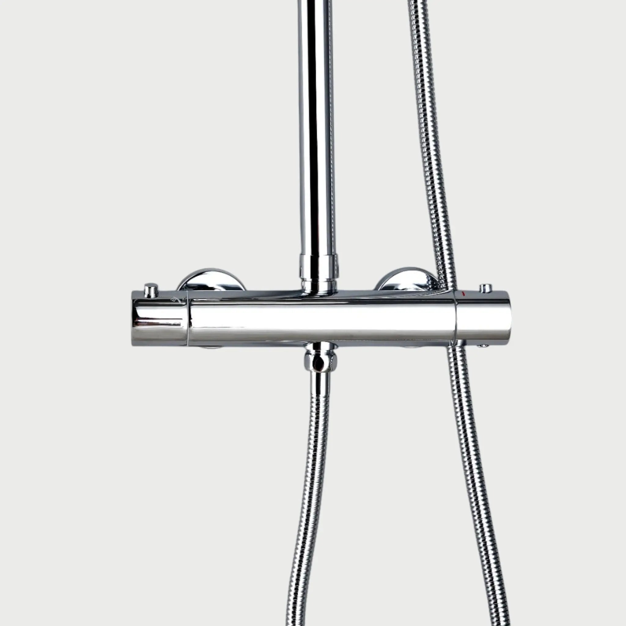Colonne de douche thermostatique chromée - Ornos Afinaure
