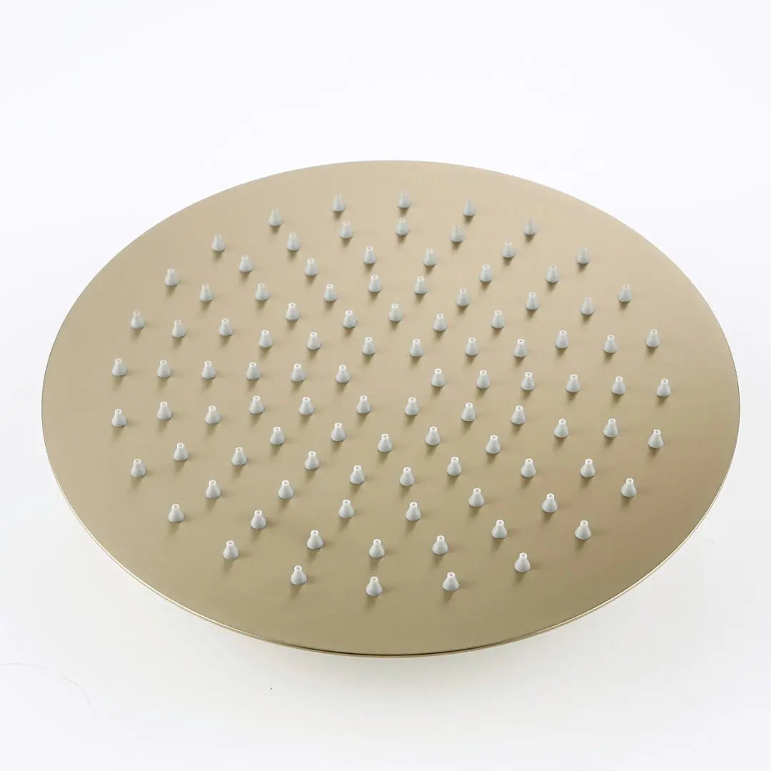 Kit de douche-bain encastré or brossé - Biblos Afinaure