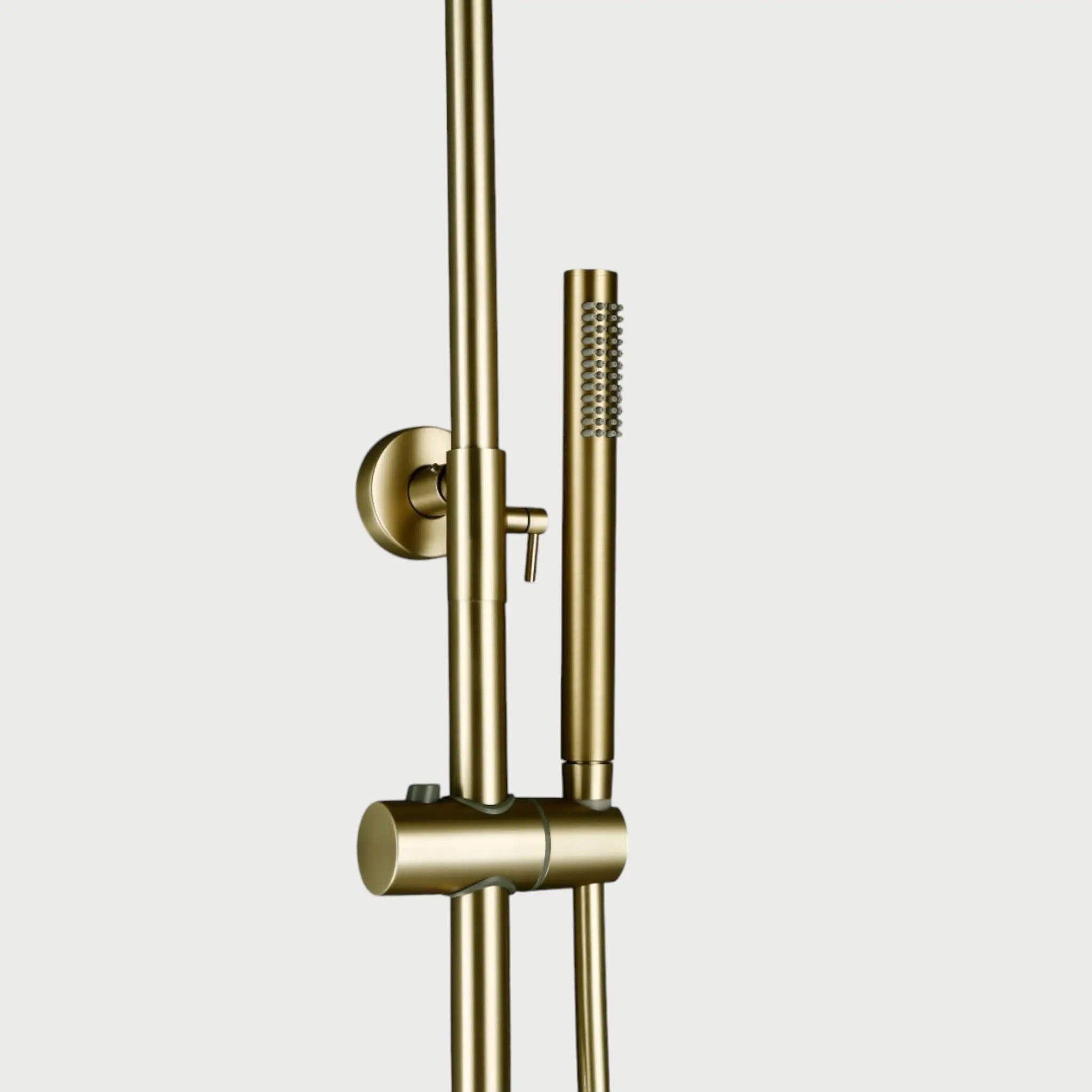 Colonne de Douche thermostatique or brossé - Ornos Afinaure