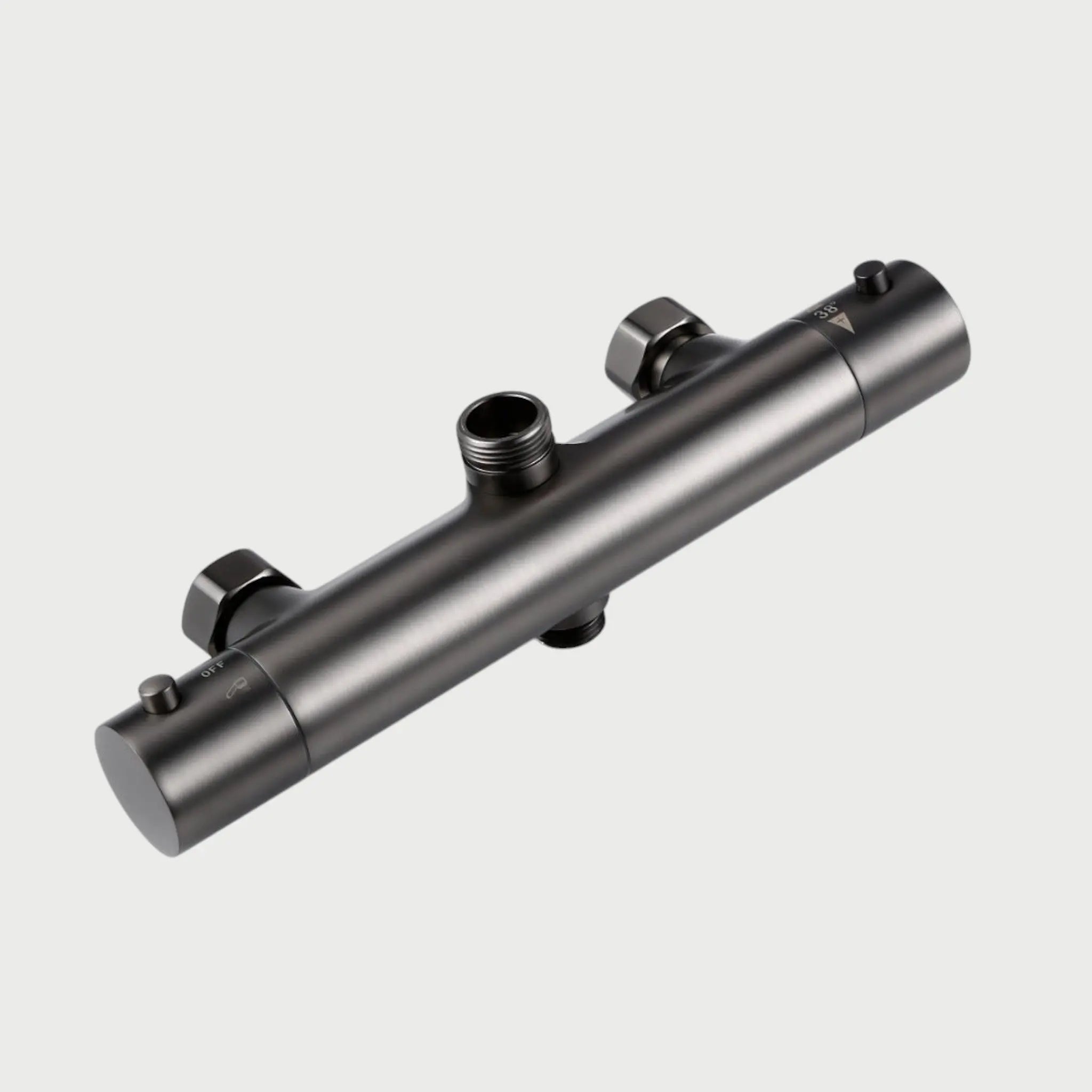 Colonne de douche thermostatique Anthracite - Ornos Afinaure