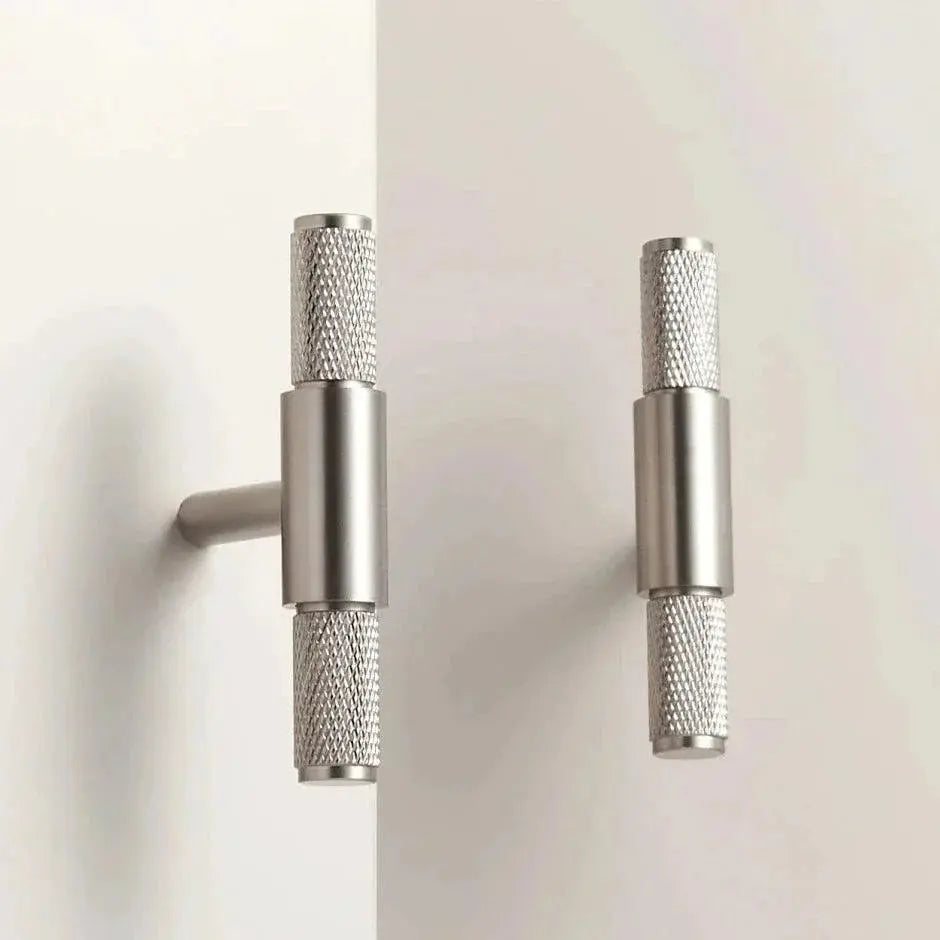 Poignée de meuble en T en inox - Jacob Afinaure