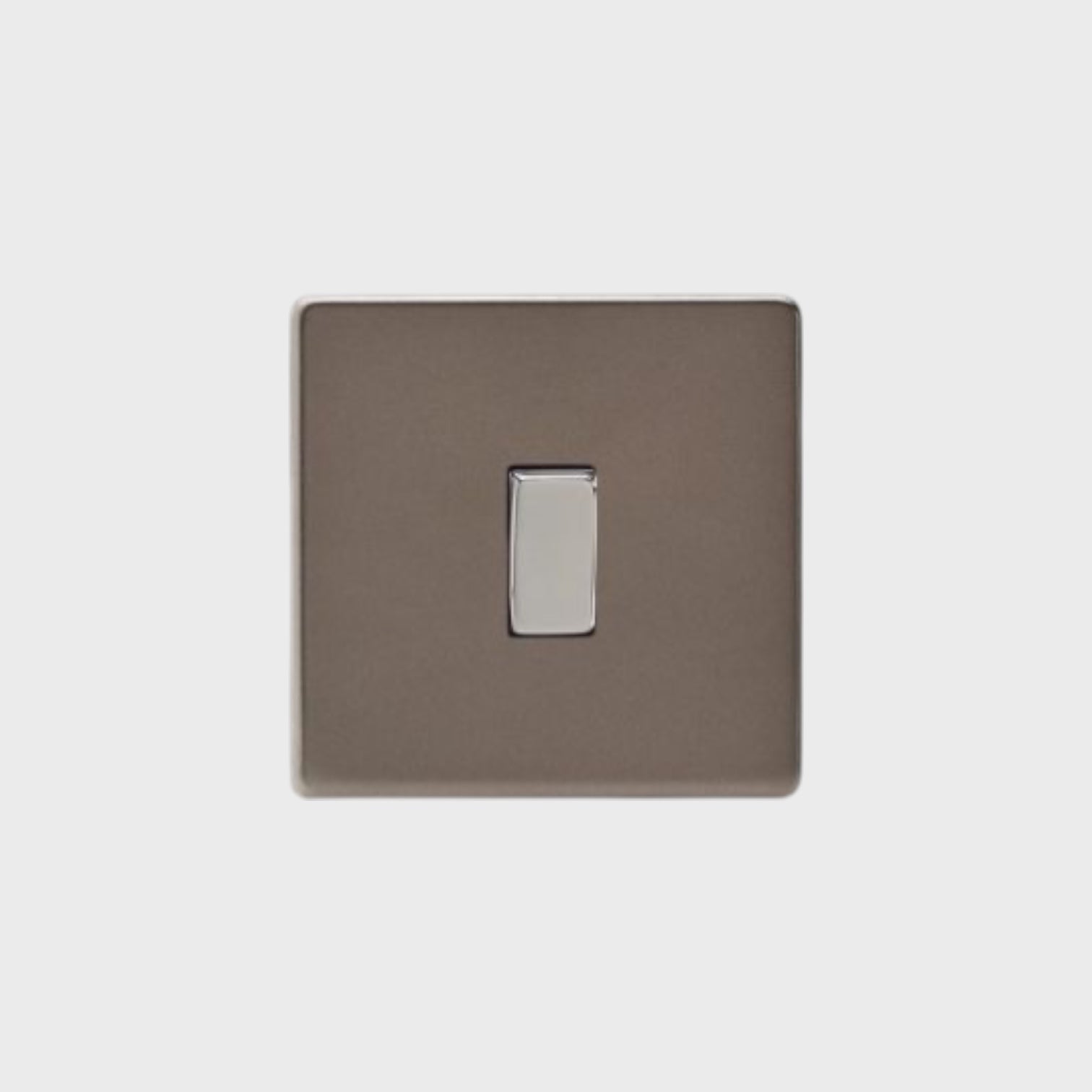 Interrupteur simple bouton plat bronze - Mayfair Afinaure