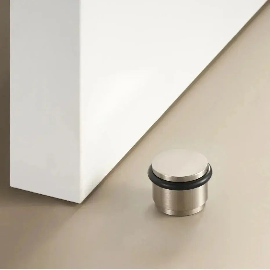 Butée de porte en laiton Chrome - ASTRE Afinaure