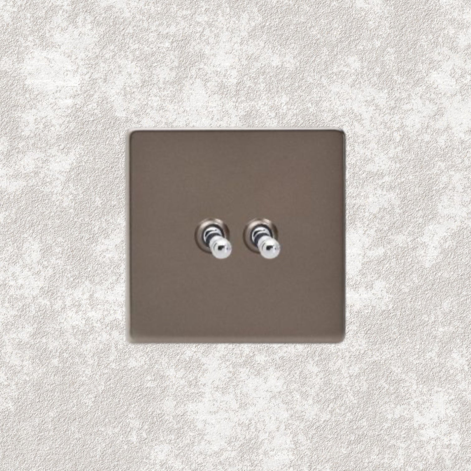 Interrupteur va-et-vient double bronze - Mayfair Afinaure