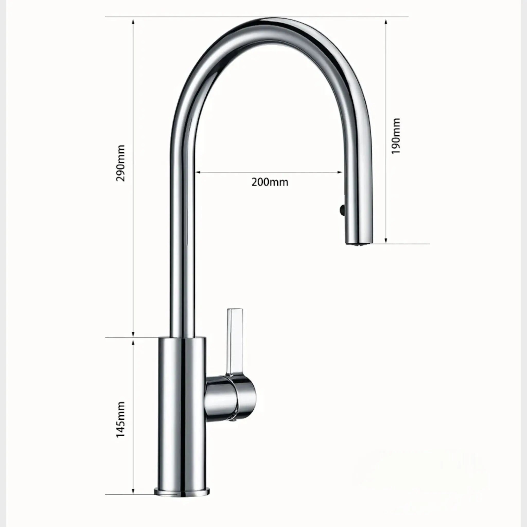 Mitigeur de cuisine minimaliste - Arco Afinaure