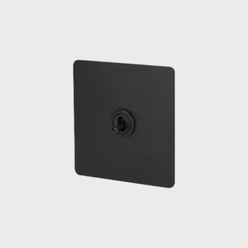 Interrupteur va-et-vient simple Noir Mat – DUNAND Afinaure