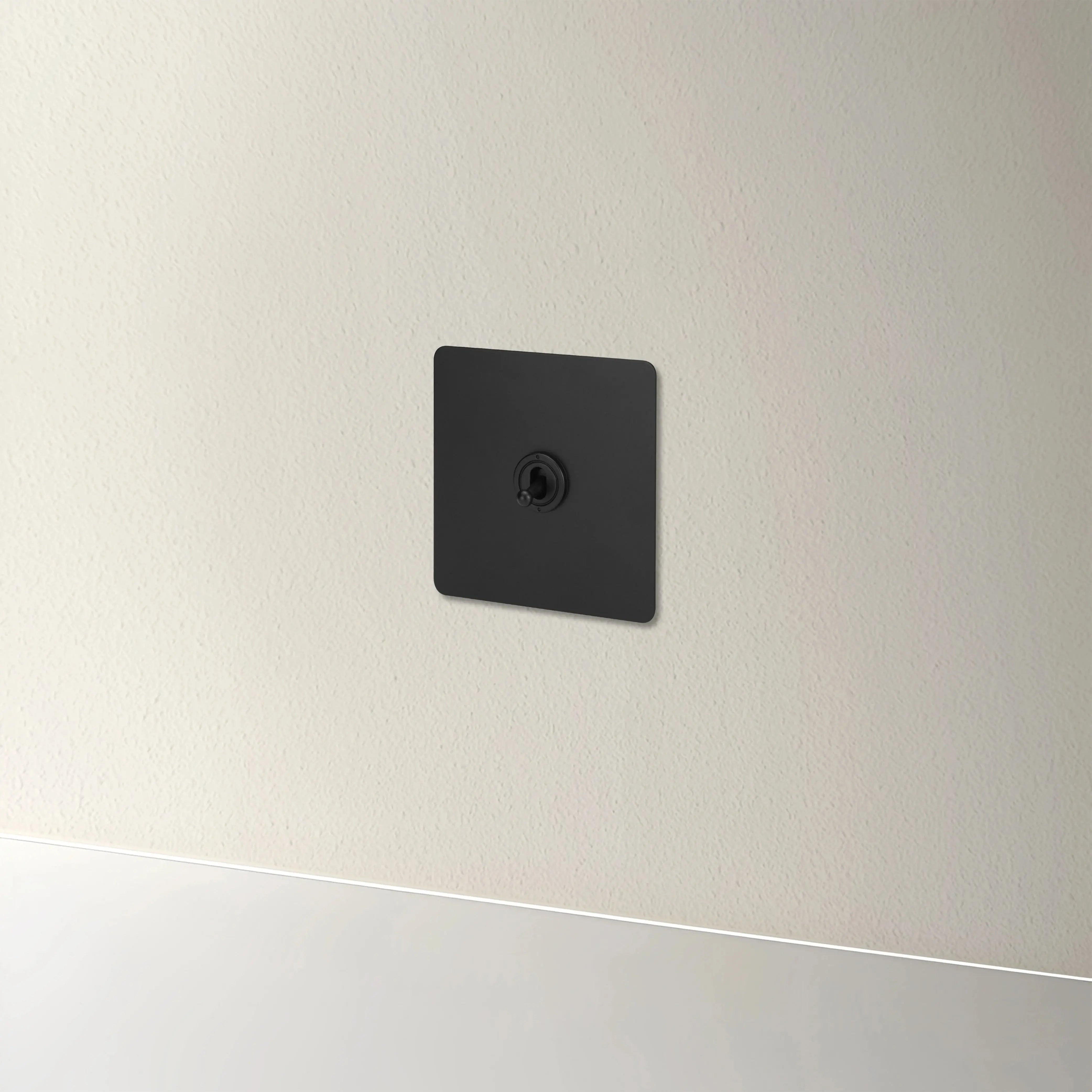 Interrupteur va-et-vient simple Noir Mat – DUNAND Afinaure