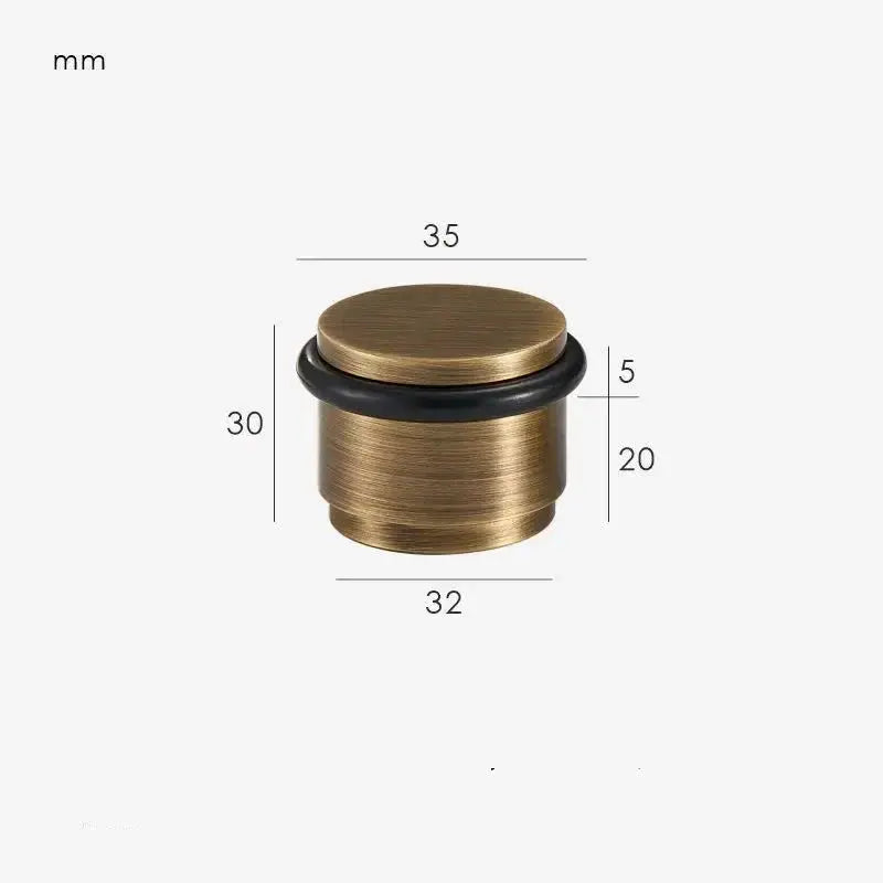 Butée de porte en laiton Bronze - ASTRE Afinaure
