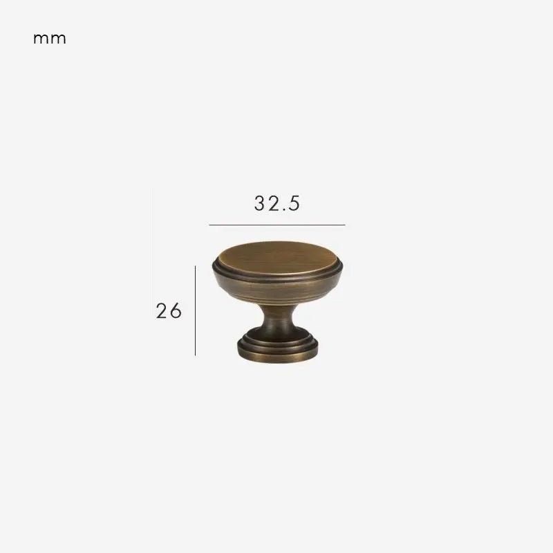 Bouton de meuble en Bronze - Soho Afinaure