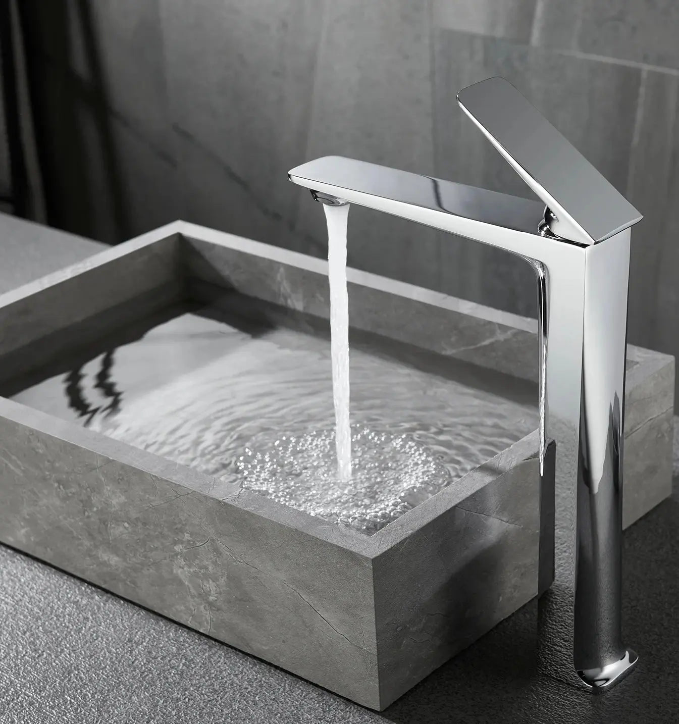 Robinet mitigeur lavabo haut - Oberoi 3 couleurs Afinaure
