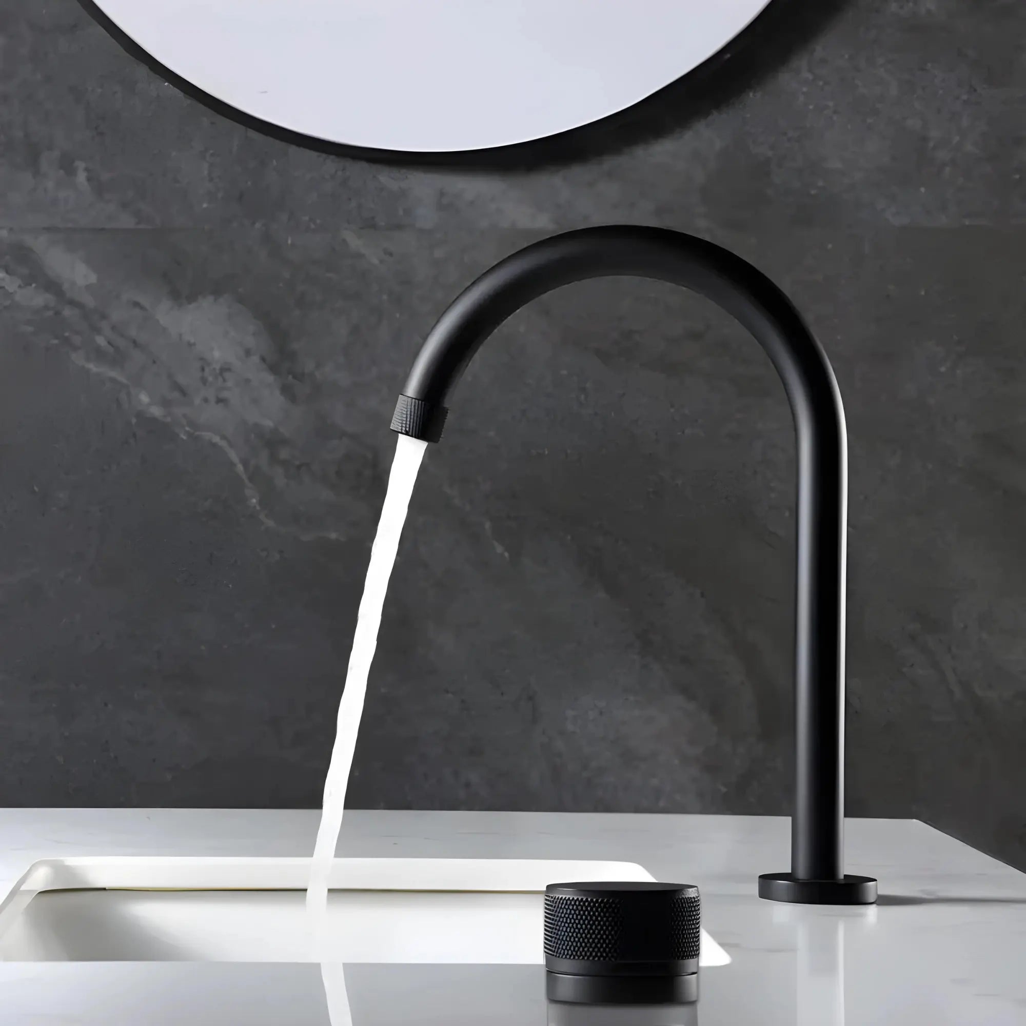 Mitigeur salle de bain moleté – Elvo Afinaure