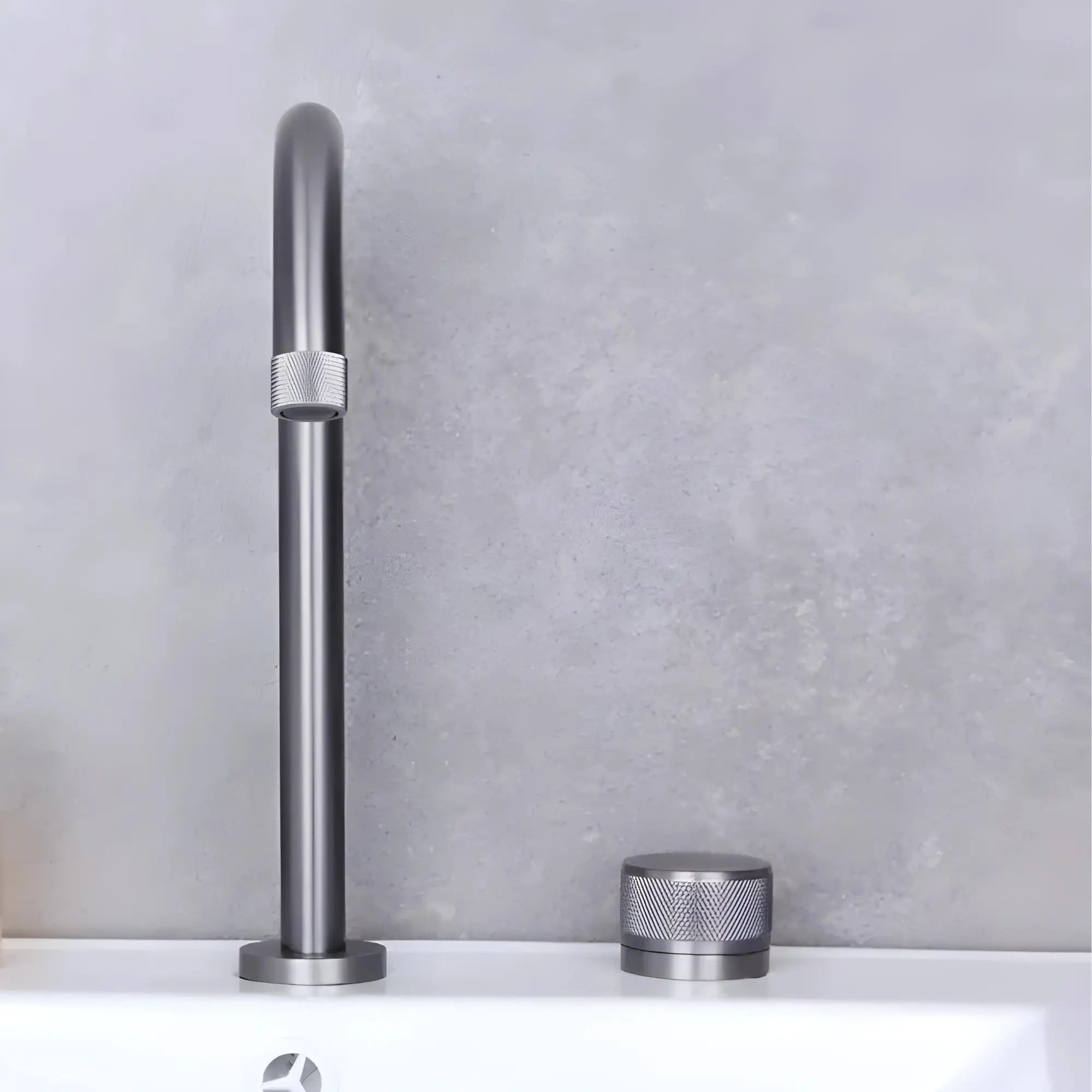 Mitigeur salle de bain moleté – Elvo Afinaure