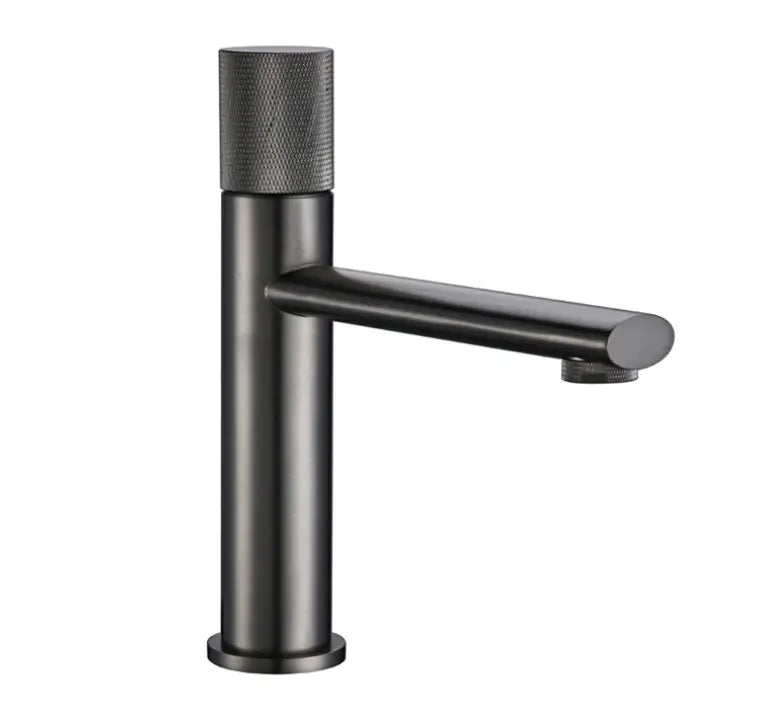 Robinet mitigeur lavabo antracite - Eden Afinaure