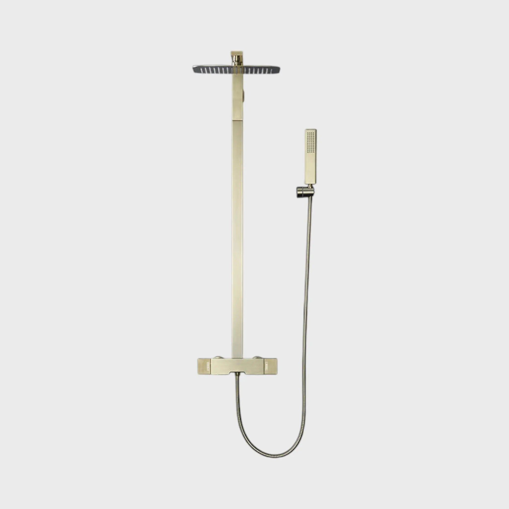 Colonne de douche et bain Or brossé - Gustavia Afinaure