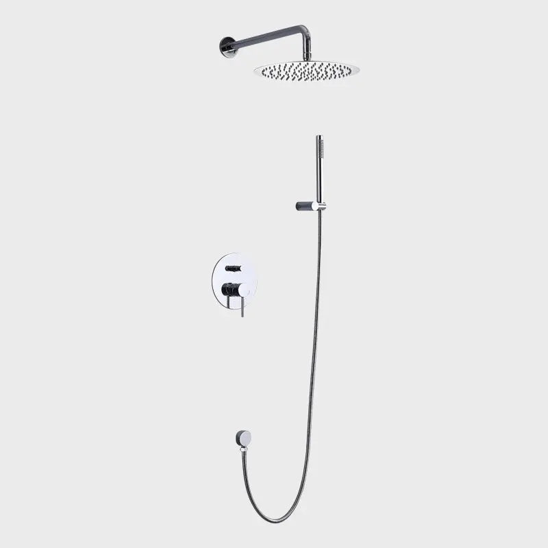 Colonne de douche encastrable chrome  - Asma Afinaure