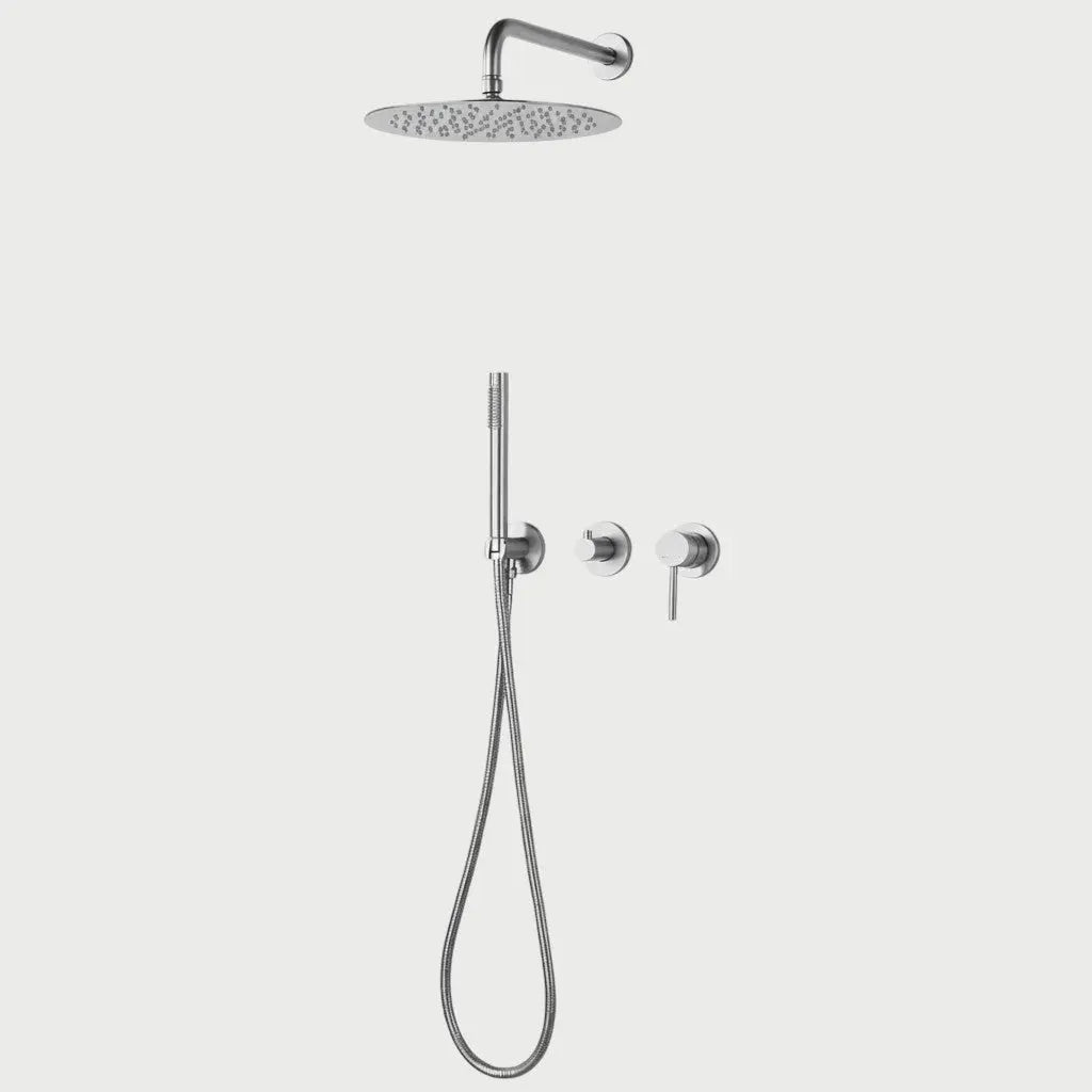Colonne de douche thermostatique chrome - Scorpio Afinaure