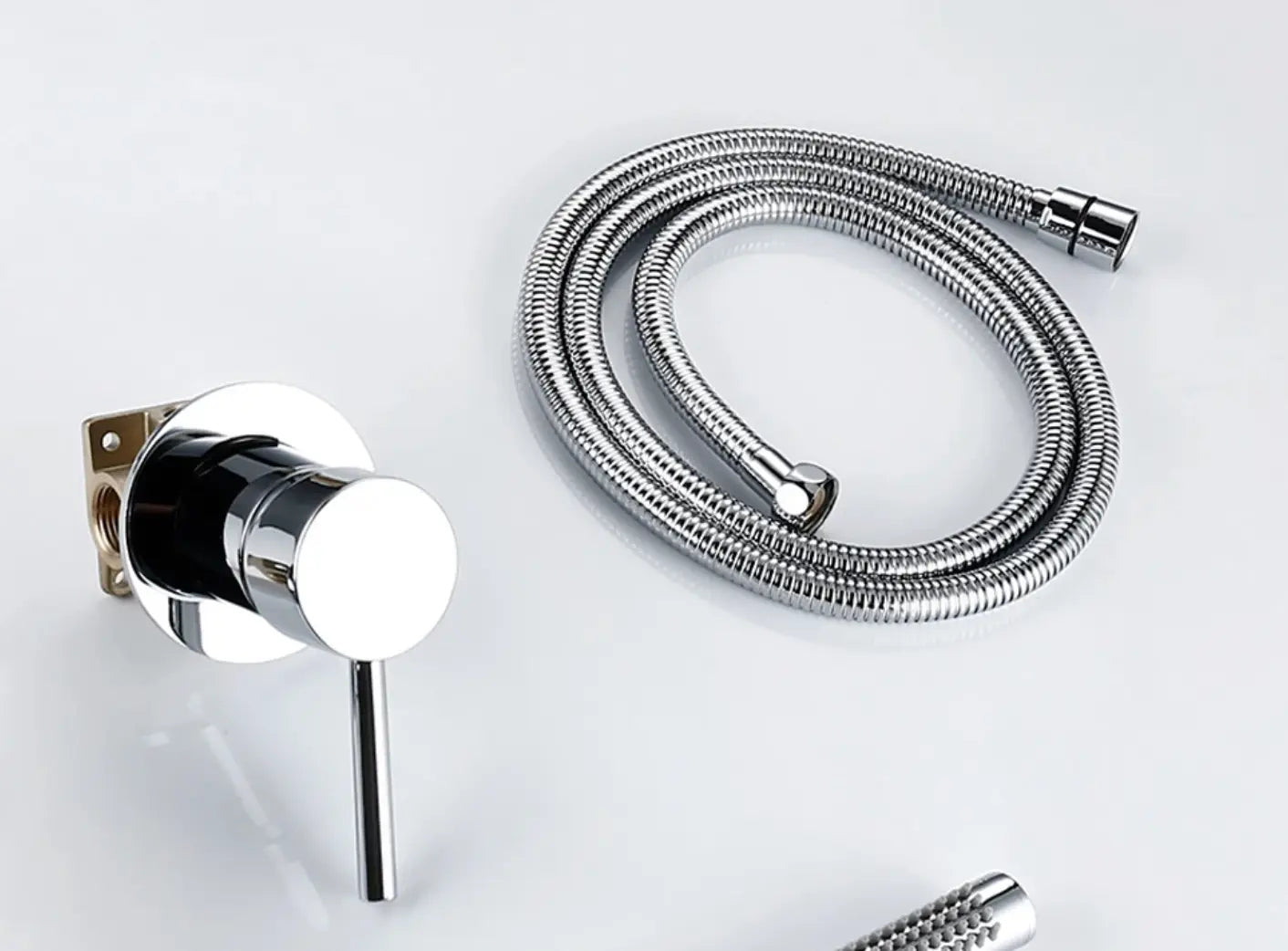 Mitigeur de douche thermostatique chromée - Biblos Afinaure