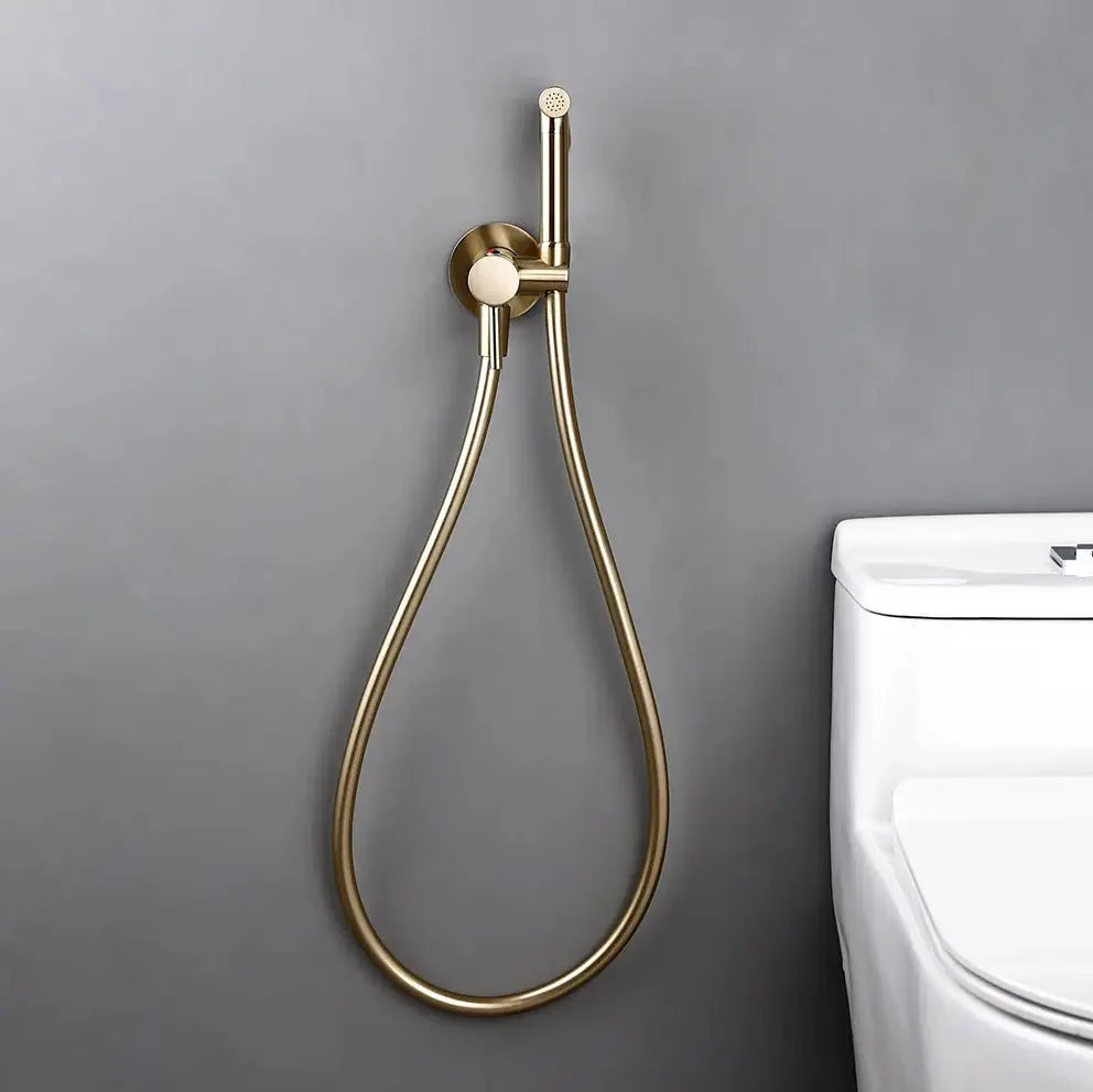 Kit Douchette hygiénique or brossé - Orfoz Afinaure