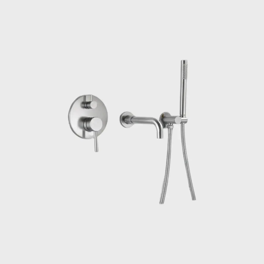 Composition mitigeur bain thermostatique encastré chromé - Namos Afinaure