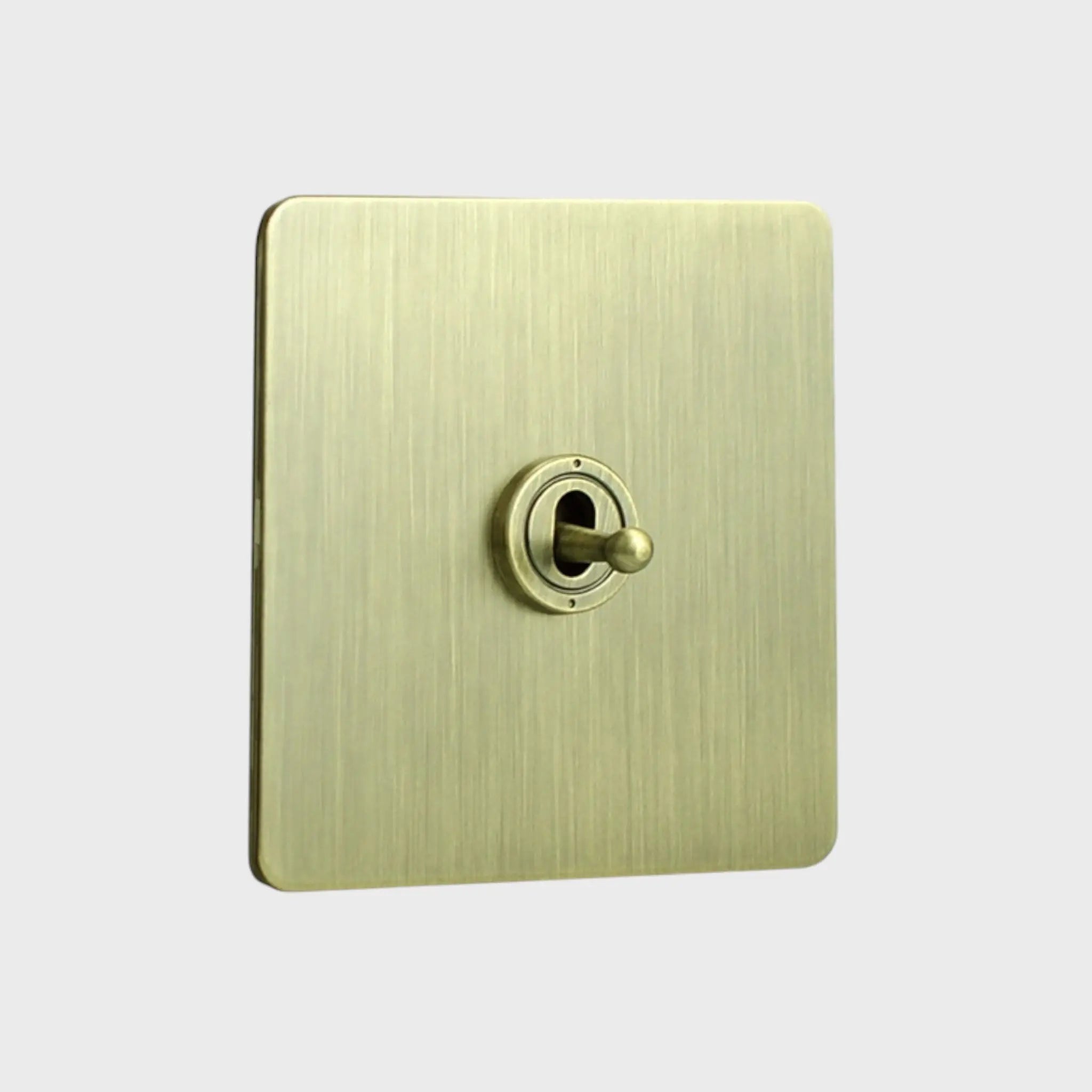 Interrupteur va-et-vient double Anthracite bronze brossé – DUNAND Afinaure