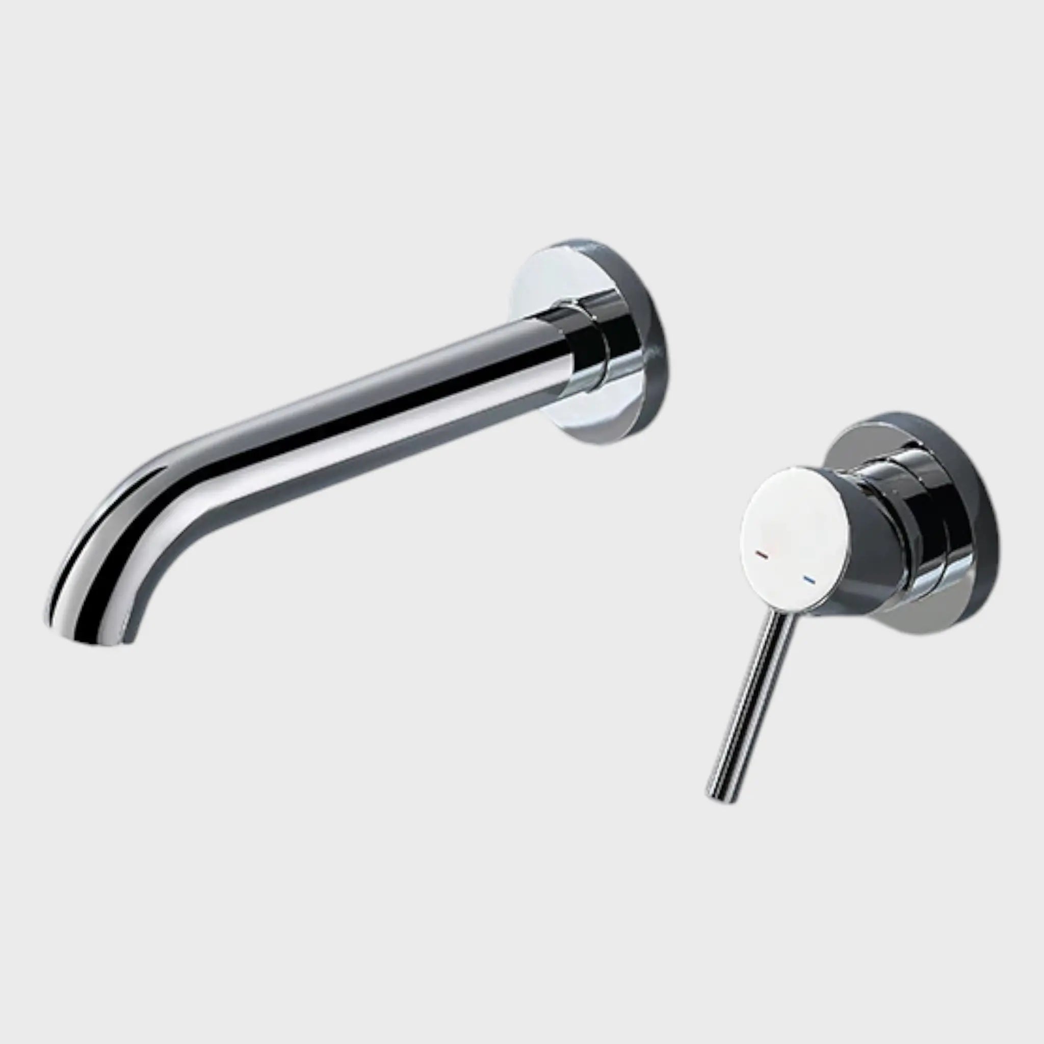 Mitigeur lavabo encastré chrome - Liu Afinaure