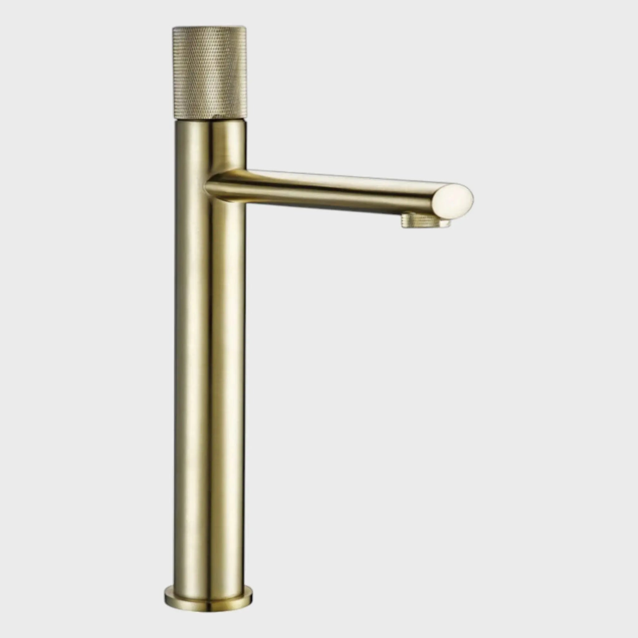 Mitigeur lavabo haut or brossé - Eden Afinaure