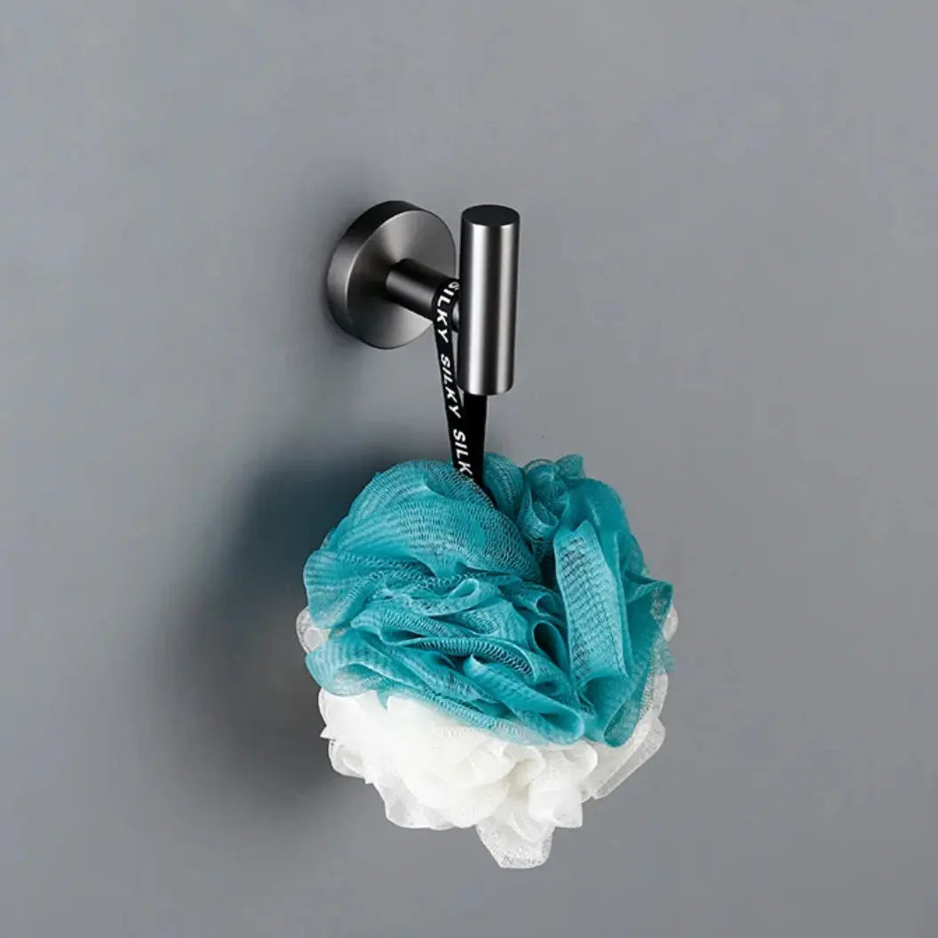 Porte-serviettes gris brossé Afinaure