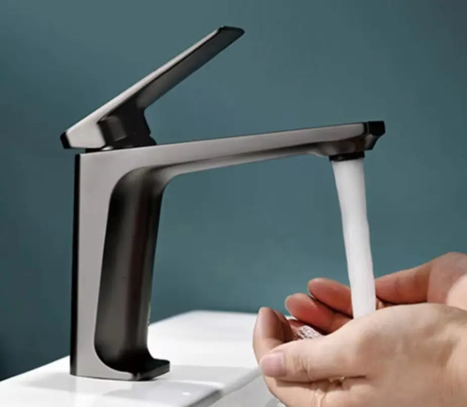 Robinet Mitigeur lavabo sur plan 3 couleurs  - Oberoi Afinaure