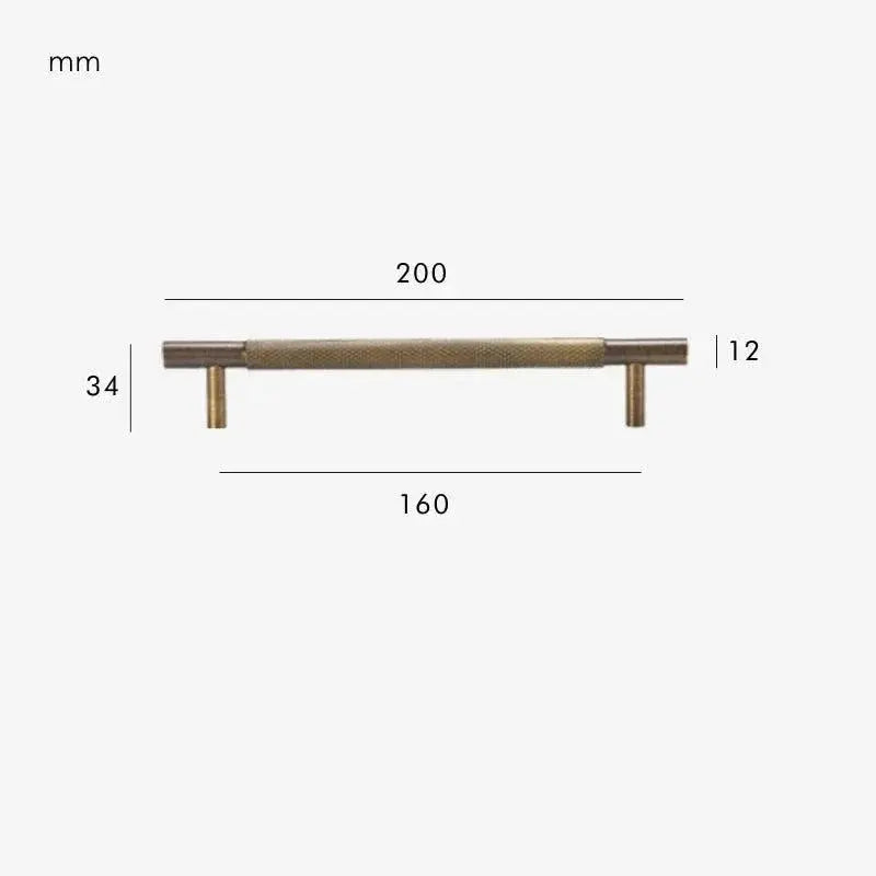 Poignée de meuble en Bronze - Jacob Afinaure