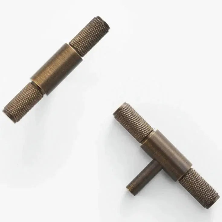 Poignée de meuble en T Bronze - Jacob Afinaure