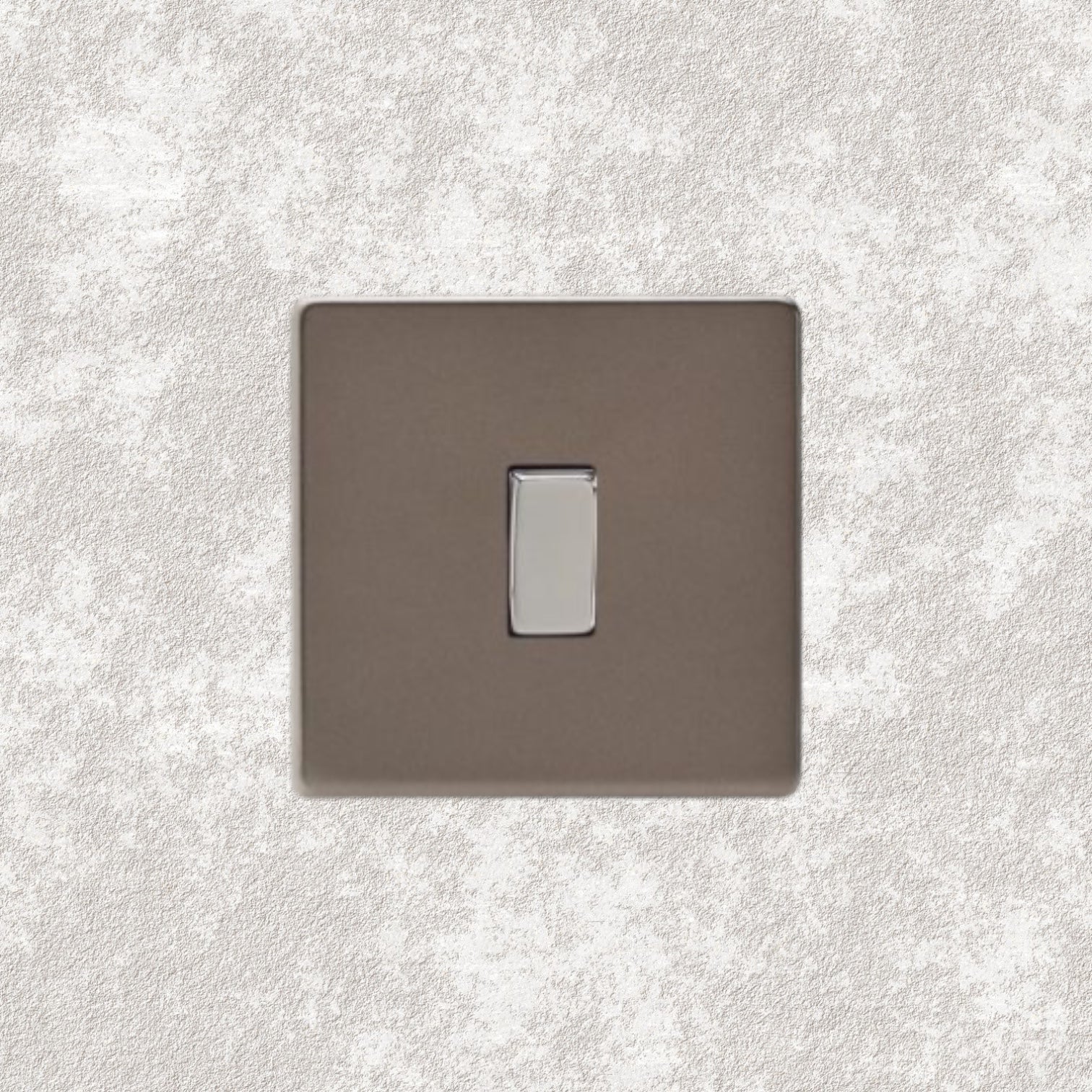 Interrupteur simple bouton plat bronze - Mayfair Afinaure