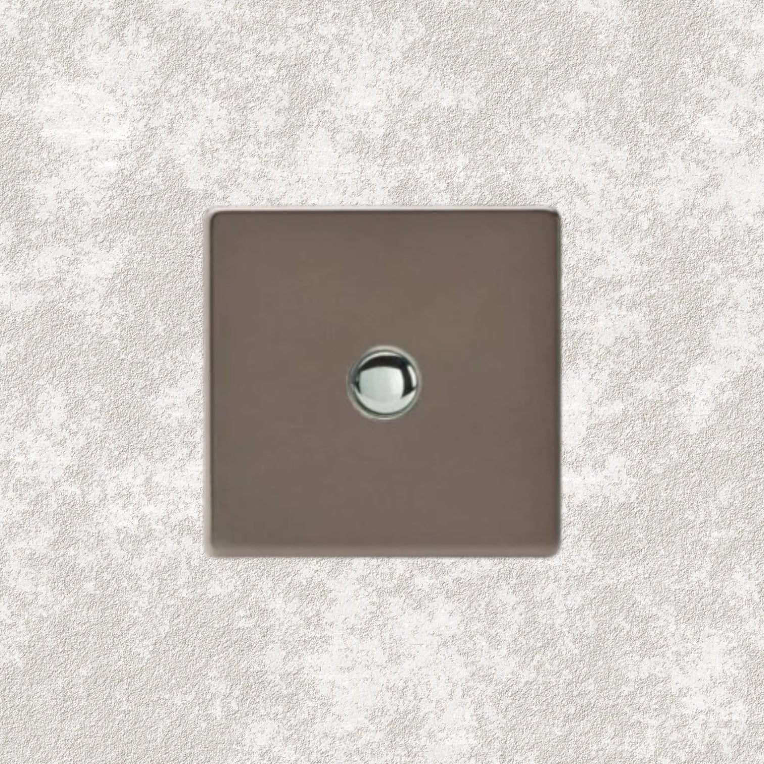 Bouton poussoir simple bronze - Mayfair Afinaure