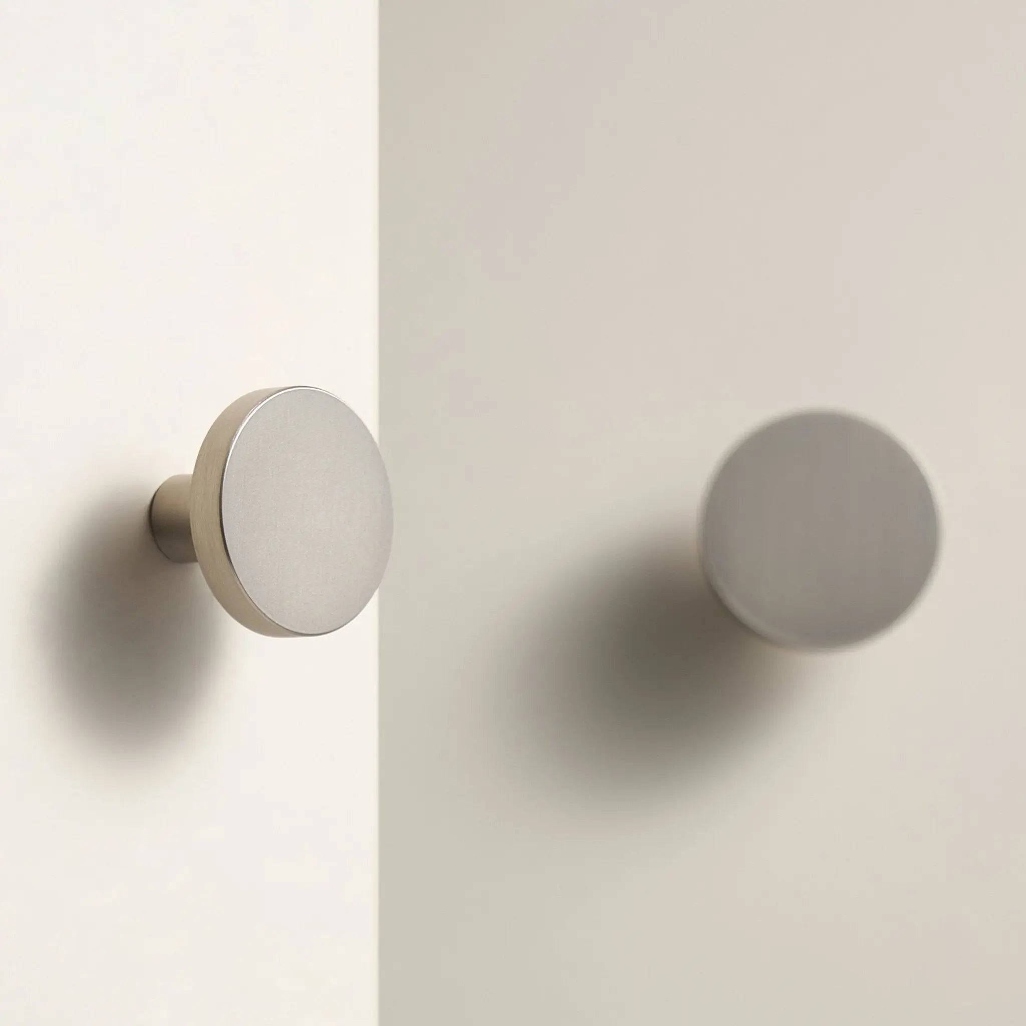 Bouton de meuble en nickel - Troka Afinaure