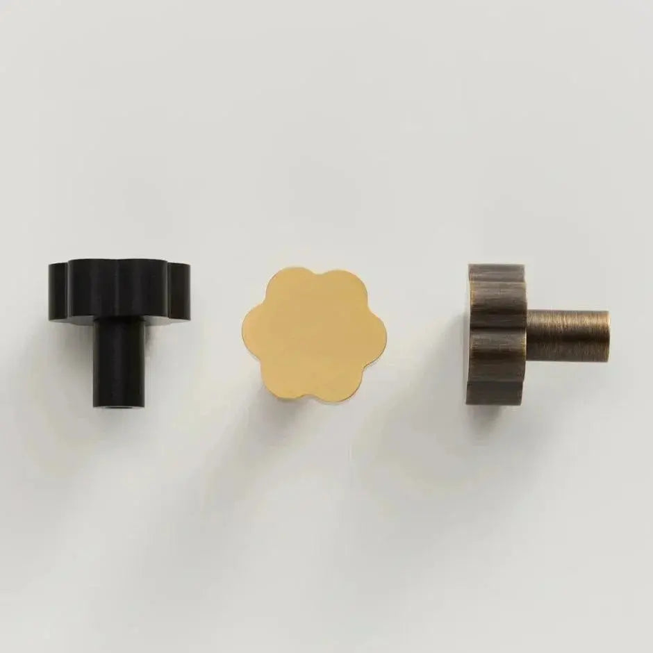 Bouton de meuble en laiton massif bronze - Ferraud Afinaure