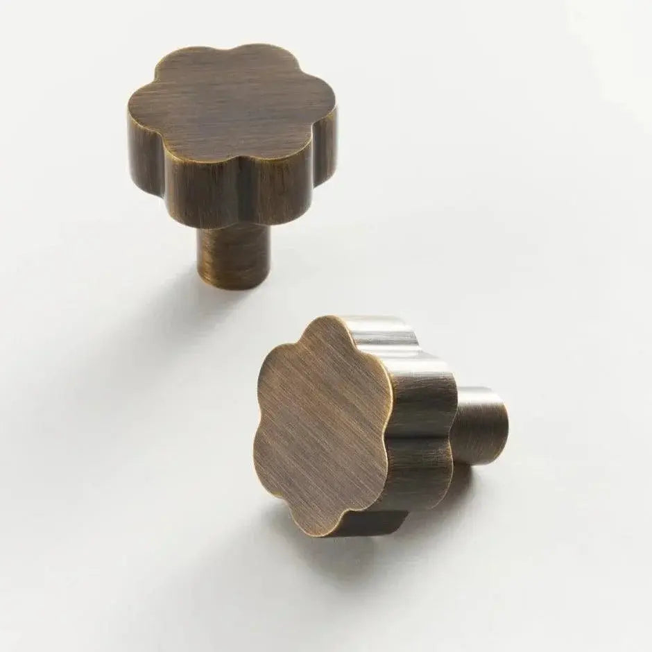 Bouton de meuble en laiton massif bronze - Ferraud Afinaure