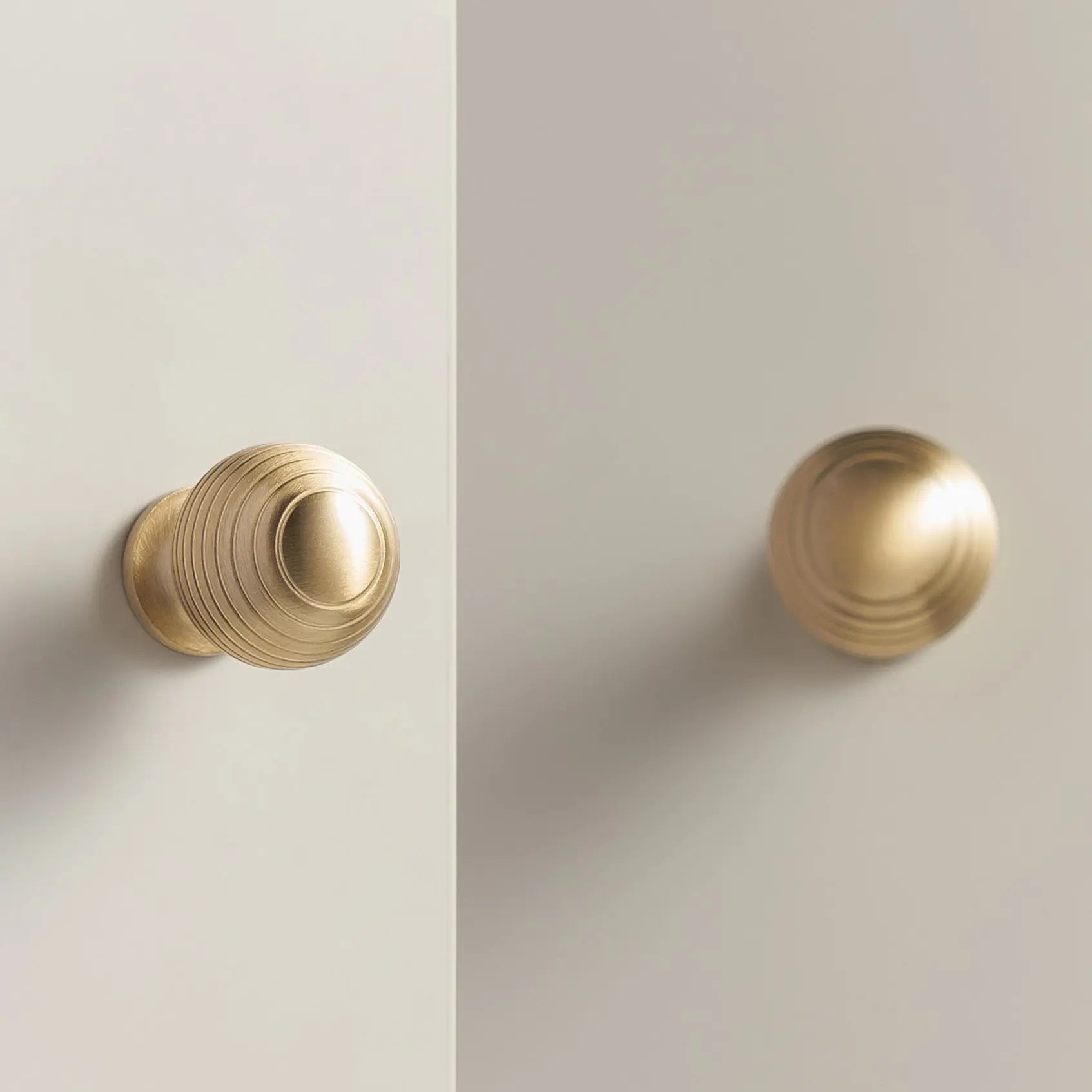 Bouton de meuble en laiton doré  - Saintger Afinaure