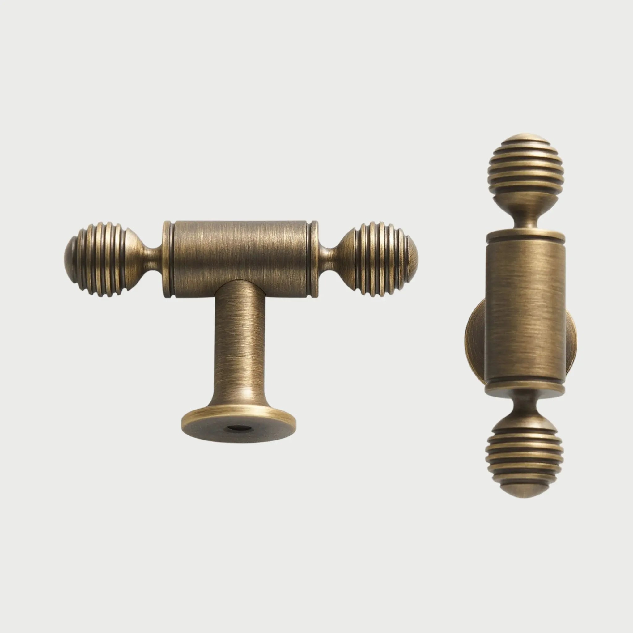 Poignée de meuble en T en bronze - Saintger Afinaure