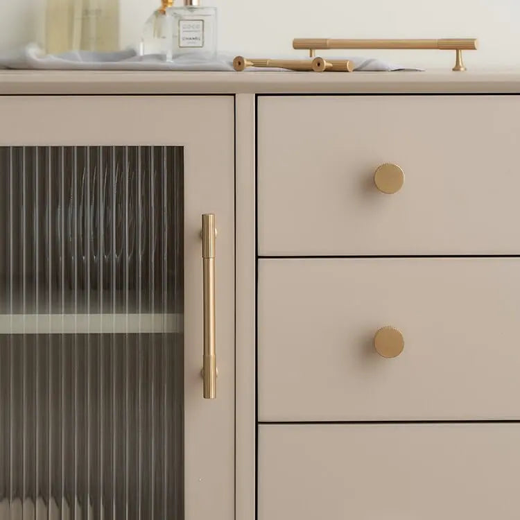 Bouton de meuble en laiton finition or - Dominique Afinaure